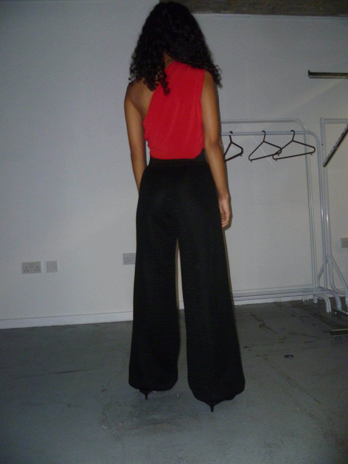 RECYCLED MESH TROUSERS