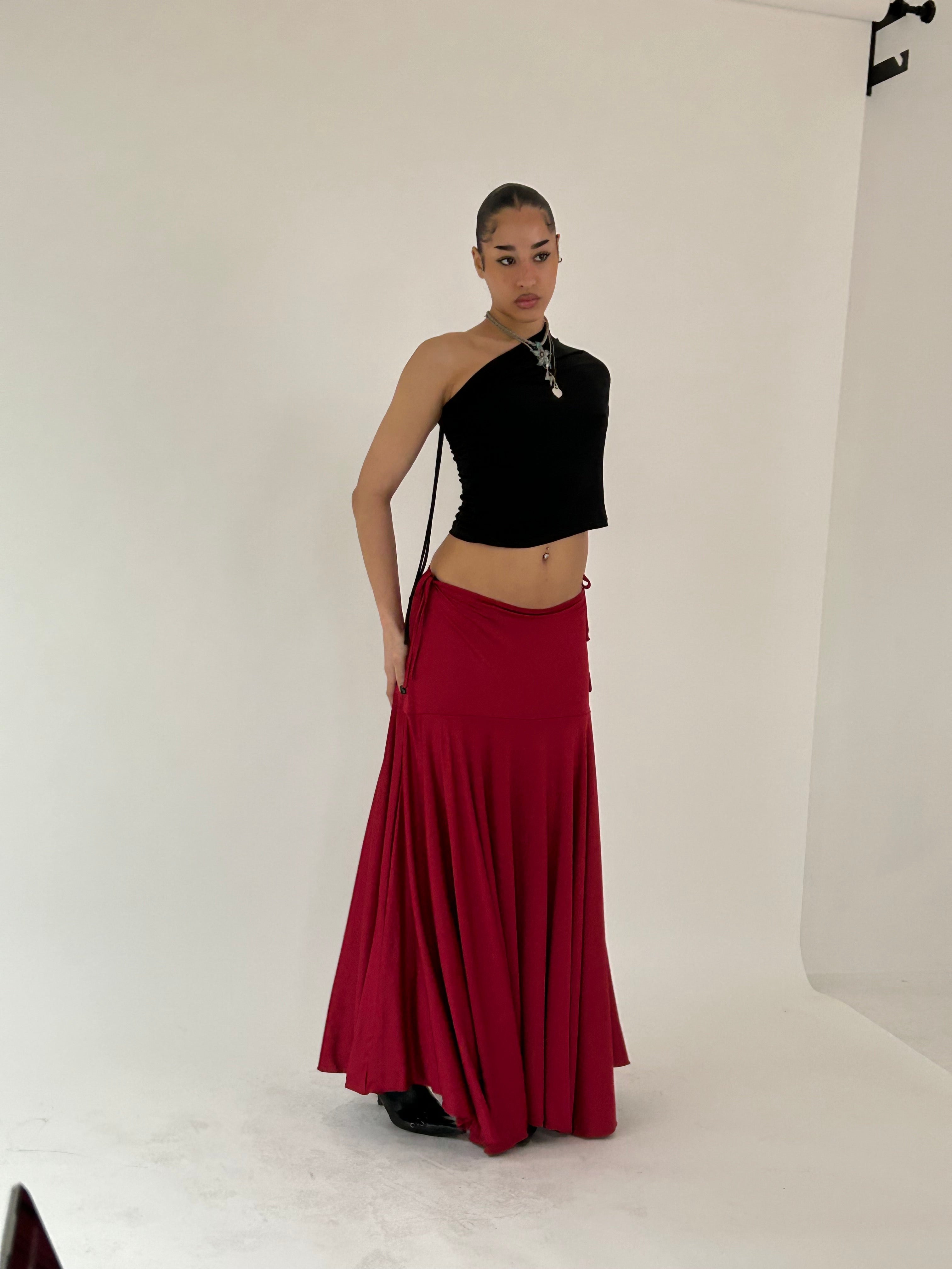 スカート MAXI SKIRT erjwt03625_wbk0_5_12591826-